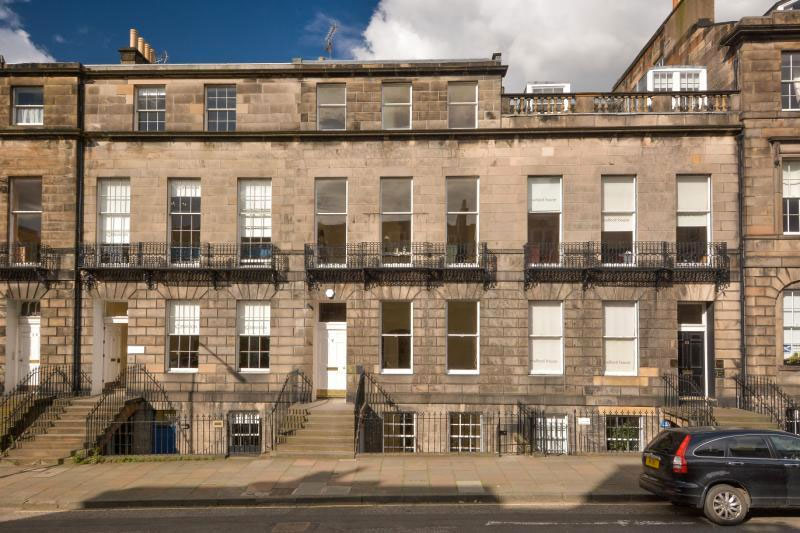 The exterior of 8 Walker Street, Edinburgh.